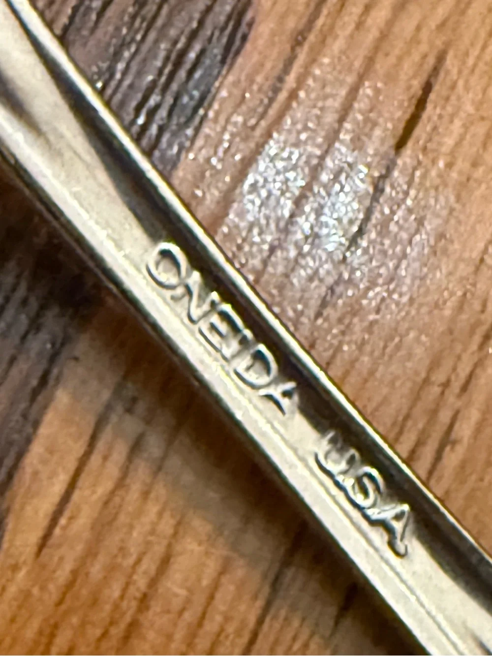 Oneida Gala Impulse 4 Salad Forks USA Stainless Flatware 6 3/8”